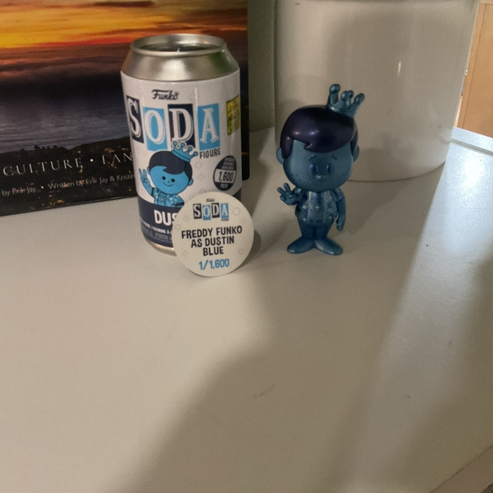 Soda Figure Freddy Funko As Dustin 16,000 Pieces