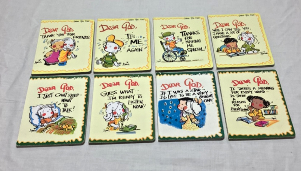 Dear God Children’s Book Lot of 8 Religious Hard Board
