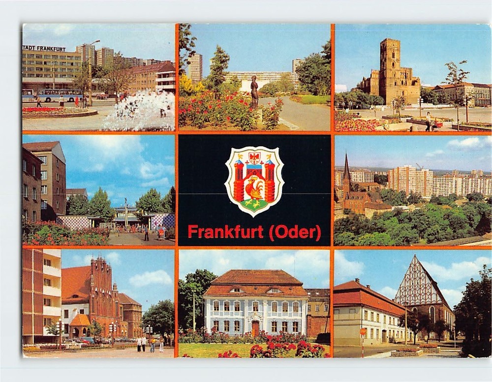 Postcard Frankfurt Germany