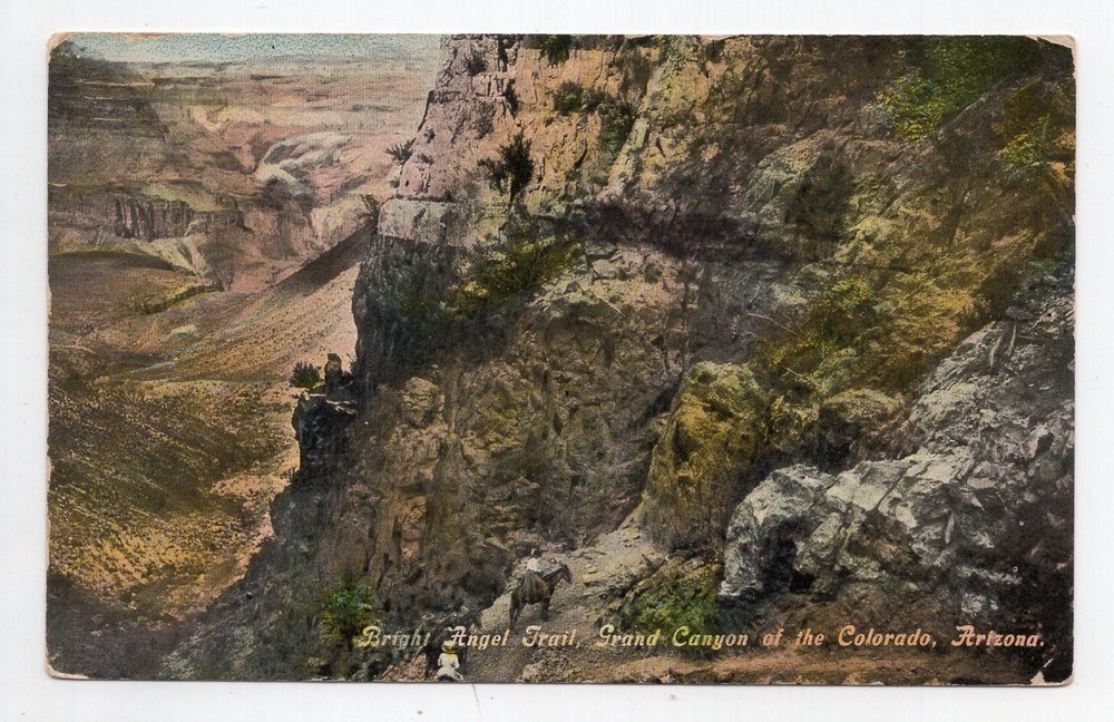 1910s? DB - Bright Angel Trail, Grand Canyon National Park, Arizona