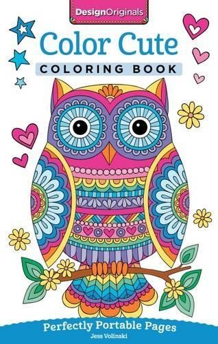 Jess Volinski Color Cute Coloring Book (Paperback) On-the-Go! Coloring BookAnother great item from Rarewaves USA | Free delivery!