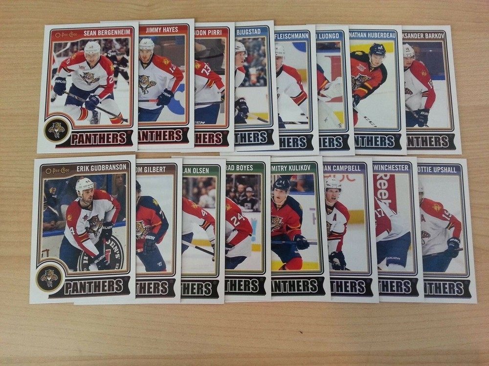 Florida Panthers 2014/15 Opc O-Pee-Chee Team Set 16 Cards Nmt  Barkov, Pirri +