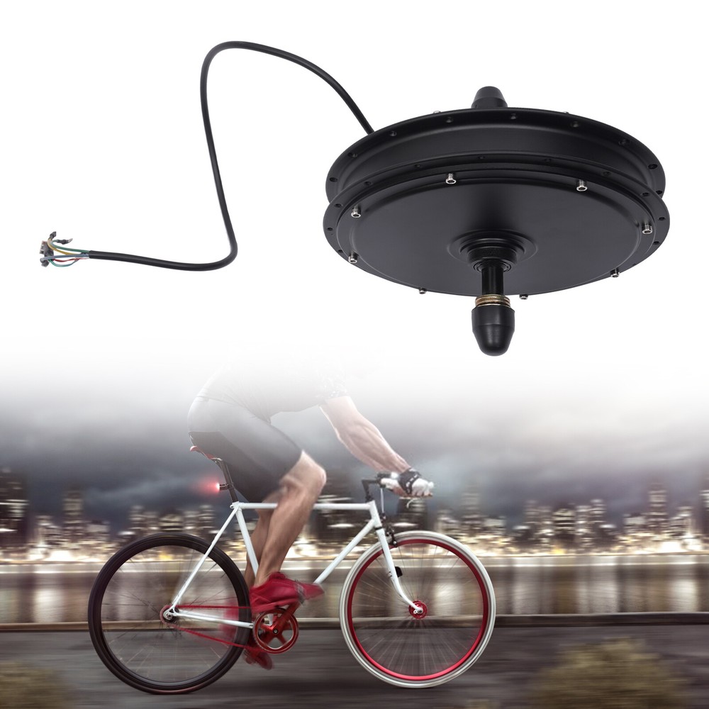 48V 1000W Ebike Rear Wheel Hub Motor For Electric Bicycle Brushless Gearless