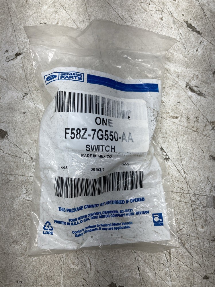Genuine Ford Overdrive Switch F58Z7G550AA (New Old Stock)