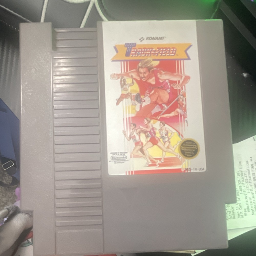 Konami Track & Field Nintendo NES Sports Game NTSC-U/C (US/Canada)