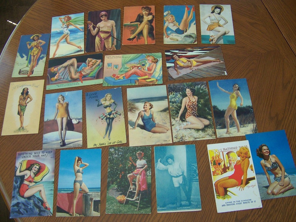 Bathing Beauties Postcard Lot 21 Different