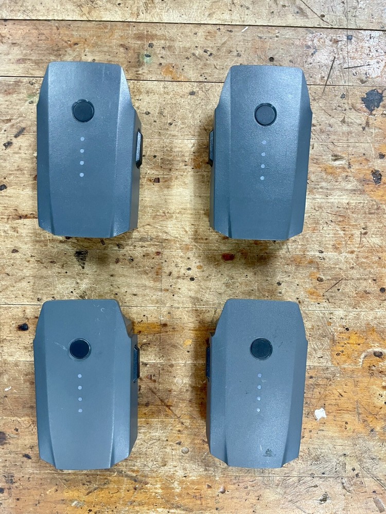 Lot Of 4 DJI Mavic Pro Intelligent Flight FB1-3830mAh-11.4V.  FOR PARTS ONLY
