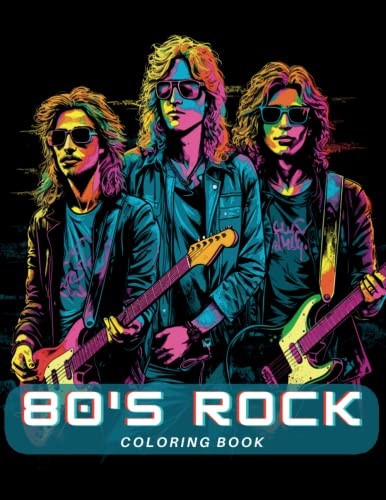 80s Rock Coloring Book: Coloring book for teens and a... by Designs, De La TorreFREE US DELIVERY | ISBN: B0C2SG2DH5 | Quality Books