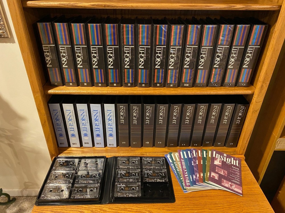 INSIGHT Earl Nightingale 185 Issues of Cassettes with Booklets + Rare Directory