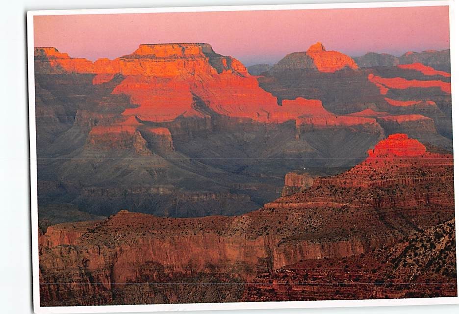 Postcard Grand Canyon National Park Arizona USA