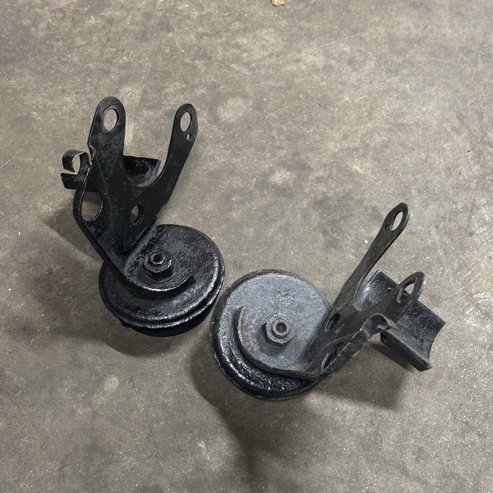 Porsche 356 C Rear Bump Stop Pair 356C Axle Support Set