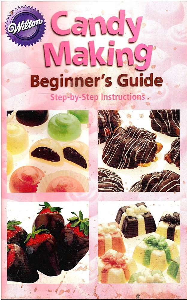CANDY MAKING BEGINNER'S GUIDE- Wilton Step by Step Instructions 44 pp PB LN