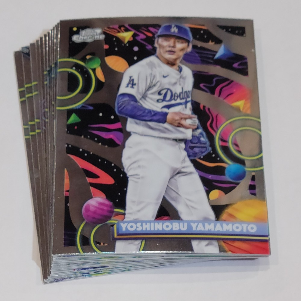 2025 Topps Cosmic Chrome - Los Angeles Dodgers Team Set (12 Cards)