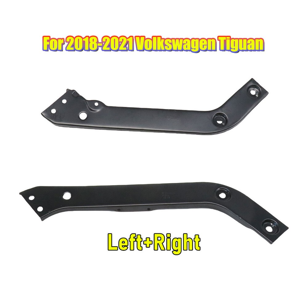 2Pcs Radiator Support Left and Right Upper Set For 2018-2021 Volkswagen Tiguan