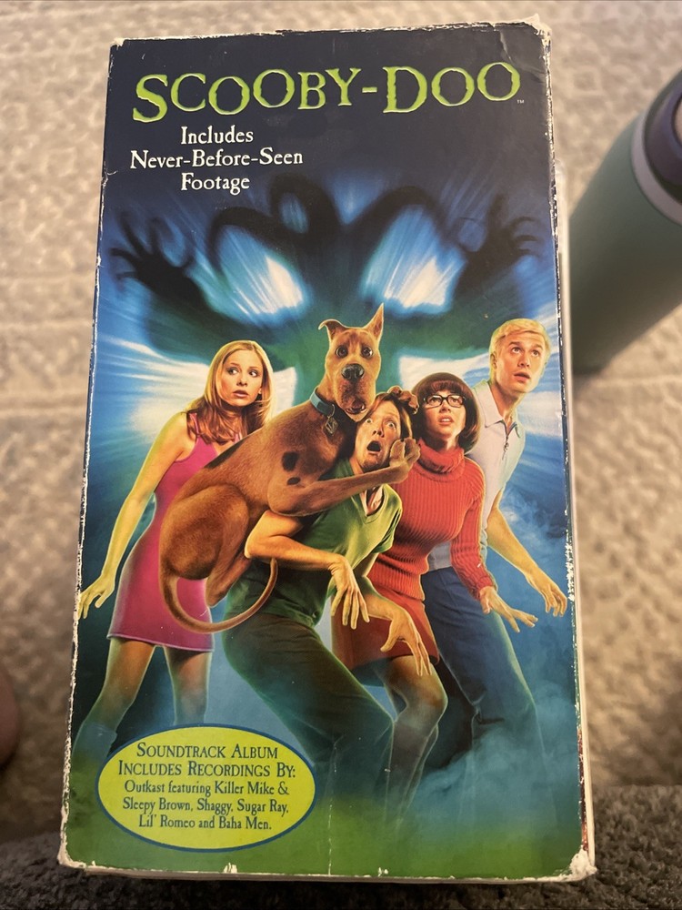 Scooby-Doo - The Movie VHS 2002 Video Tape Live Action Vintage Classic Slip Case