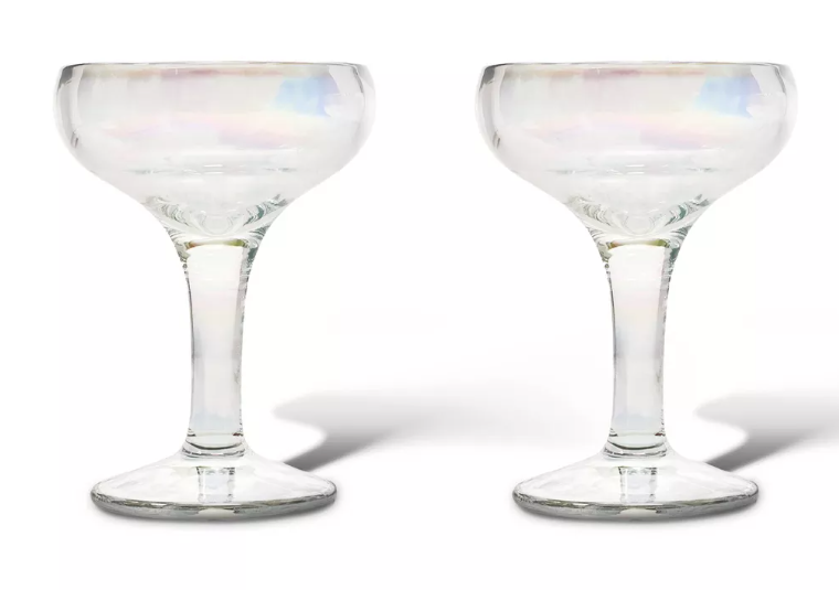 Bullseye Playground Coupe Glasses Set of 4 for Kids