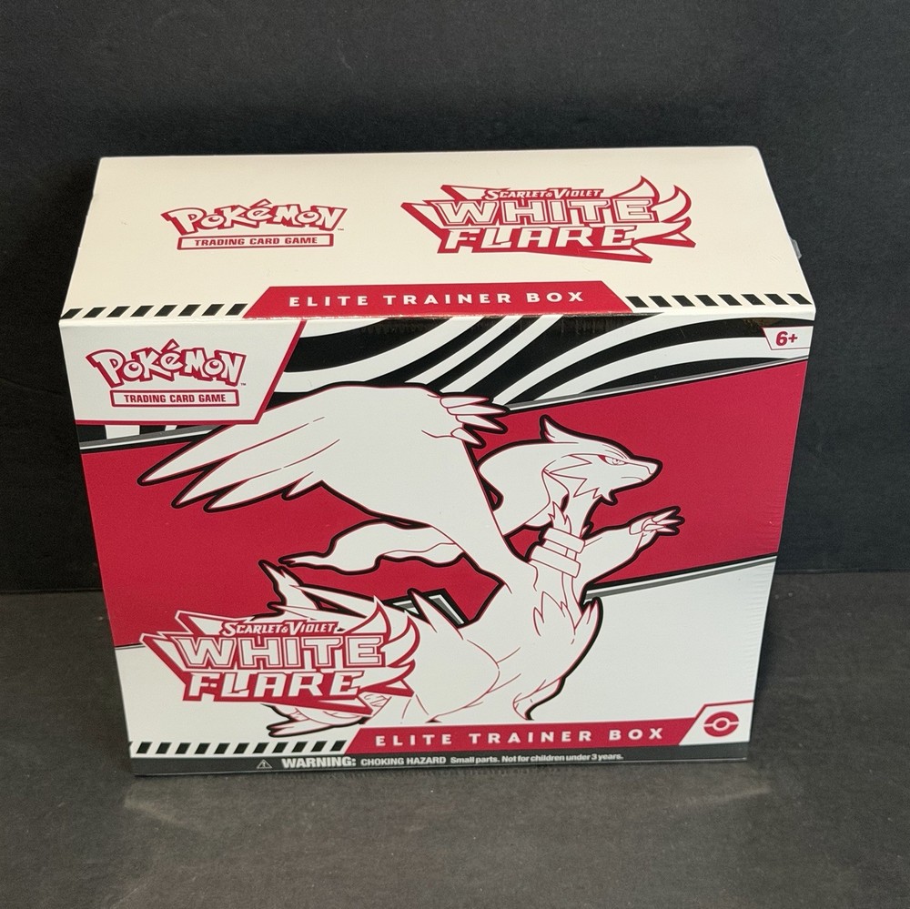 Pokémon White Flare Elite Trainer Box ETB Sealed Scarlet & Violet SV11