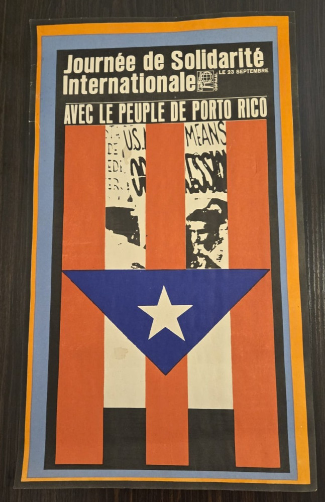 1967. ORIGINAL OSPAAAL Cuban Political Poster of 
