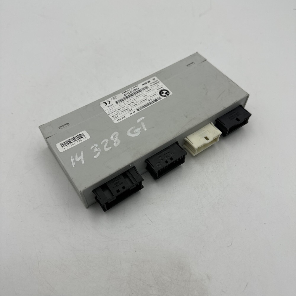 2014-2015 BMW F34 GT 3-SERIES TRUNK DECK LID COMPUTER MODULE UNIT 7381251 OEM