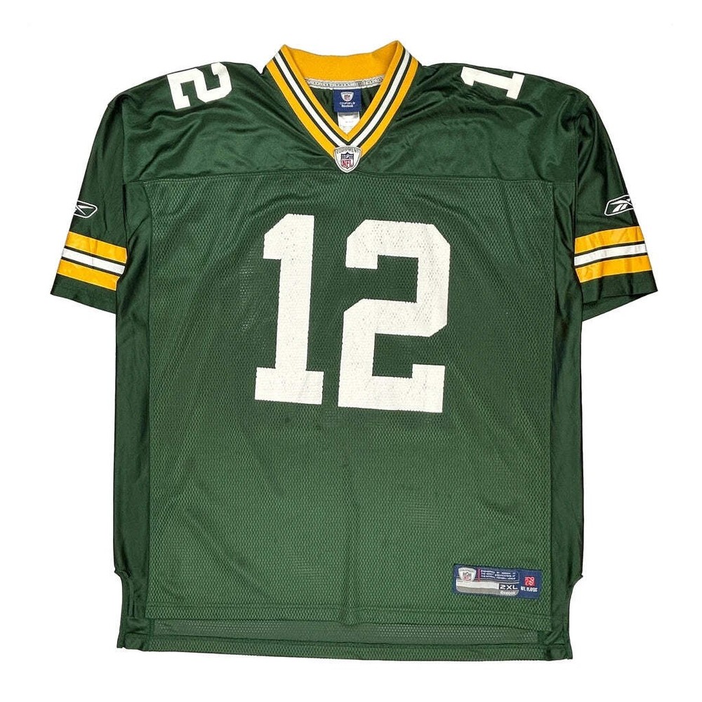 Green Bay Packers Reebok Nfl Football Jersey - 2XL Green Nylon