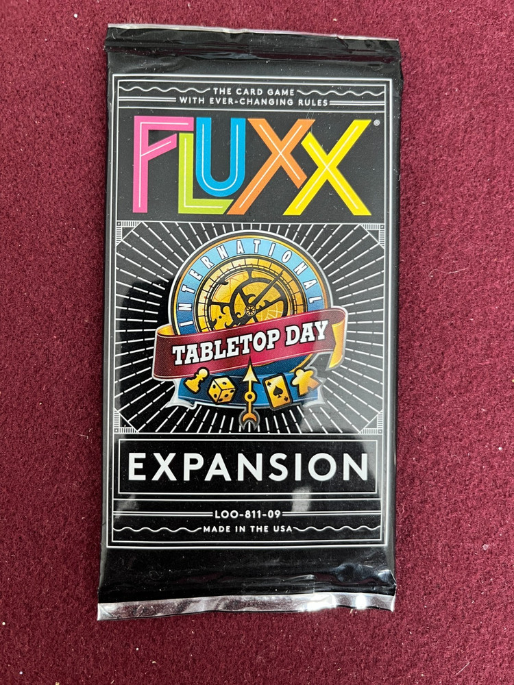 Fluxx Tabletop Day Expansion - Looney Labs Games Board Game New Sealed Pack