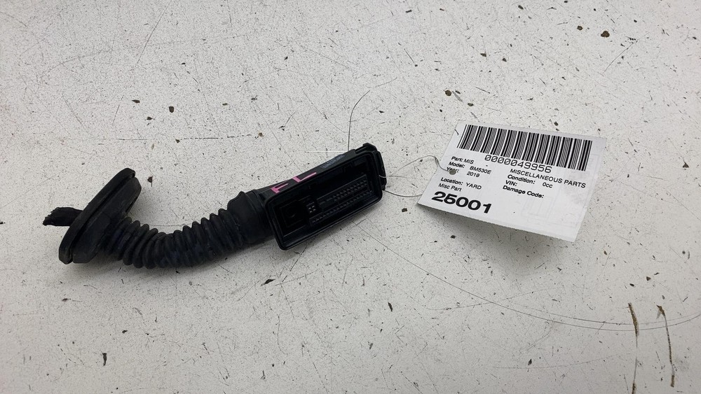 2018-2020 BMW 530e Left Front Driver Side Door Wiring Harness Plug Loom LH