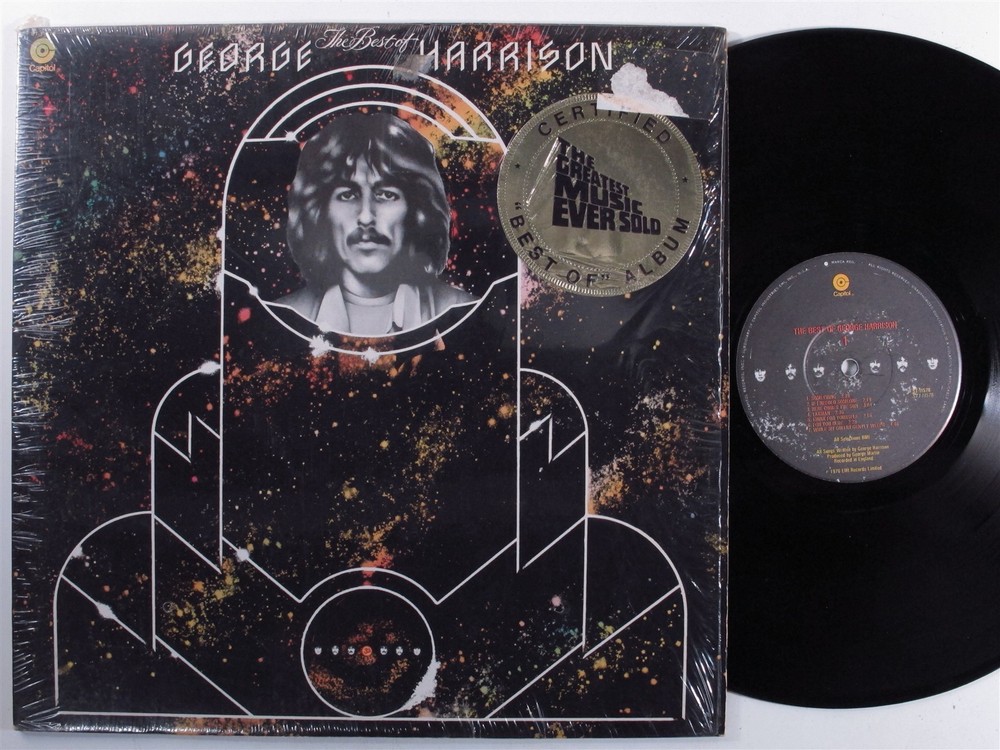 GEORGE HARRISON The Best Of... CAPITOL LP VG+ SHRINK f