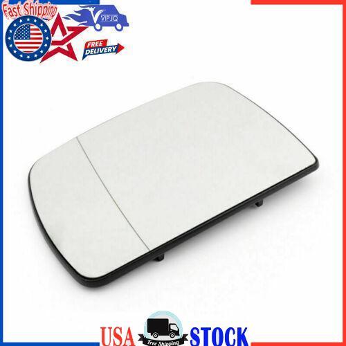 For BMW X5 E53 99-06 Door Wing Mirror Glass Heated Backing Plate L + R Clear US