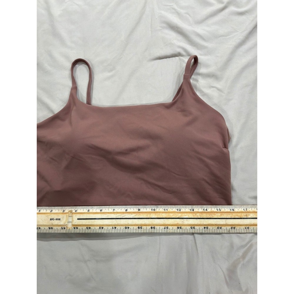 Avia Womens XXL Mauve Pink Activewear Tank Top Built In Shelf Bra Yoga Gym