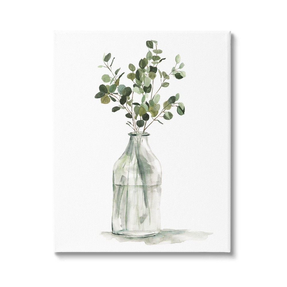 Botanical Eucalyptus Arrangement Canvas Wall Art, Design by Carol Robinson