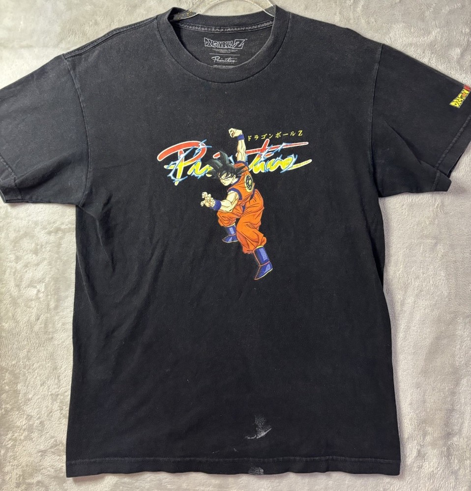 Primitive Dragon Ball Z Goku Graphic T Shirt Mens Medium Black Anime Streetwear