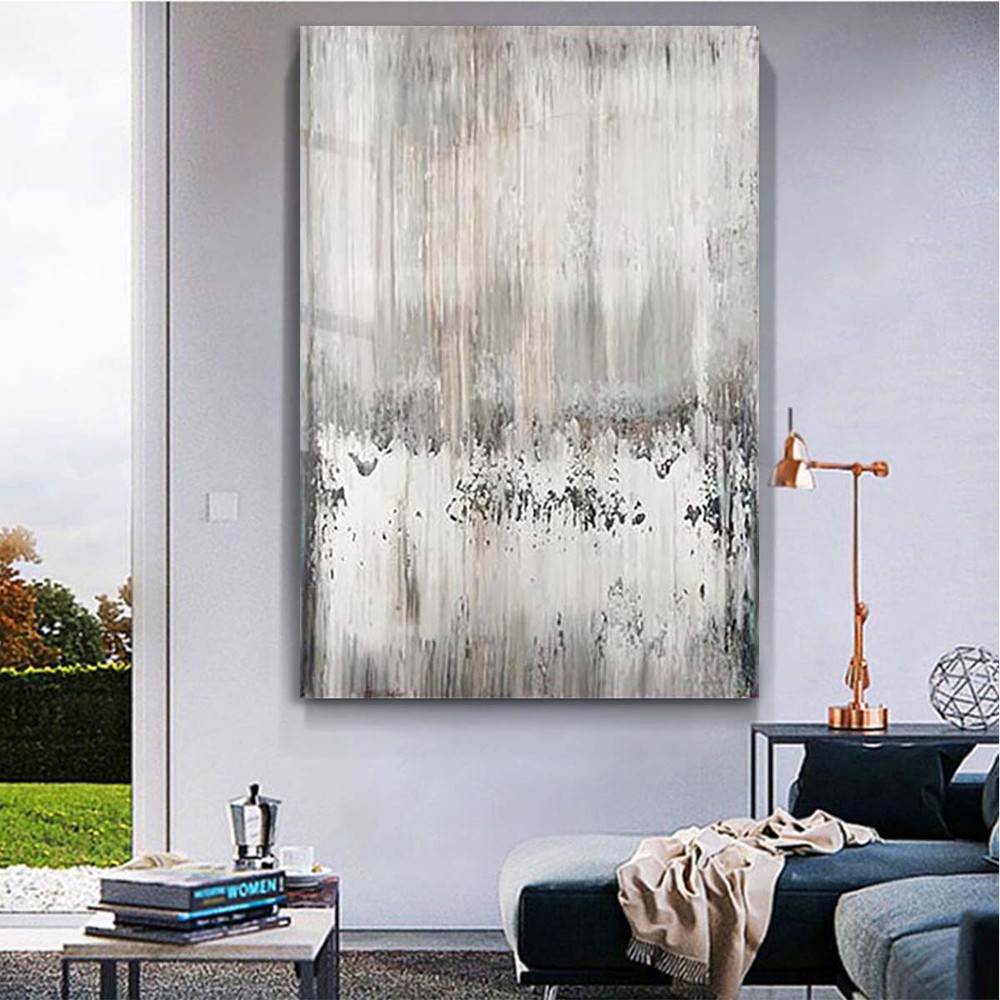 Handmade Oil Painting Modern Minimalist Abstract Wall Art Decoration Hanging