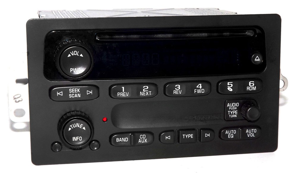 2005-2009 GMC Envoy Sierra 1500 2500 AM FM Radio Single Disc CD Player 15850275