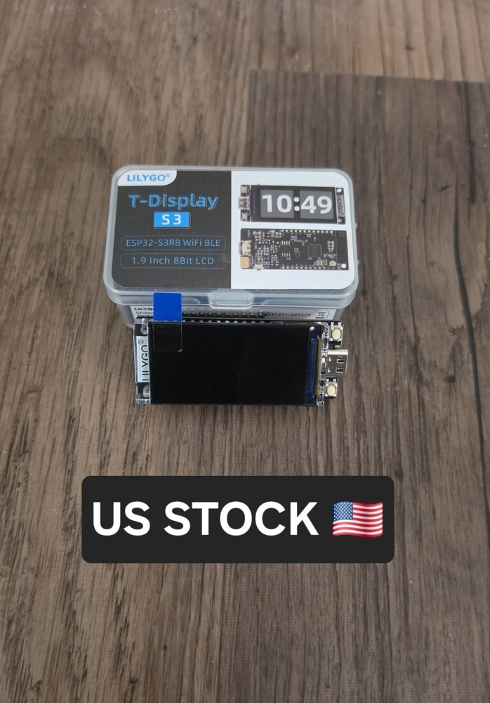 LILYGO T-Display-S3 ESP32-S3 WITH SOLDERED PINS 1.9 Inch LCD Display Board WIFI
