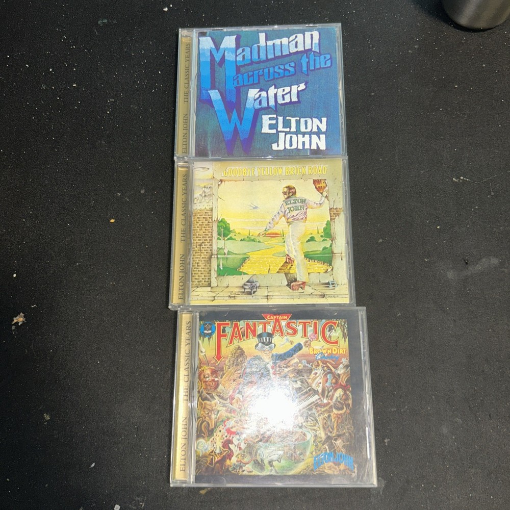 Elton John CD Lot [ (3) of “ The Classic Years Remasters” ]. See Description