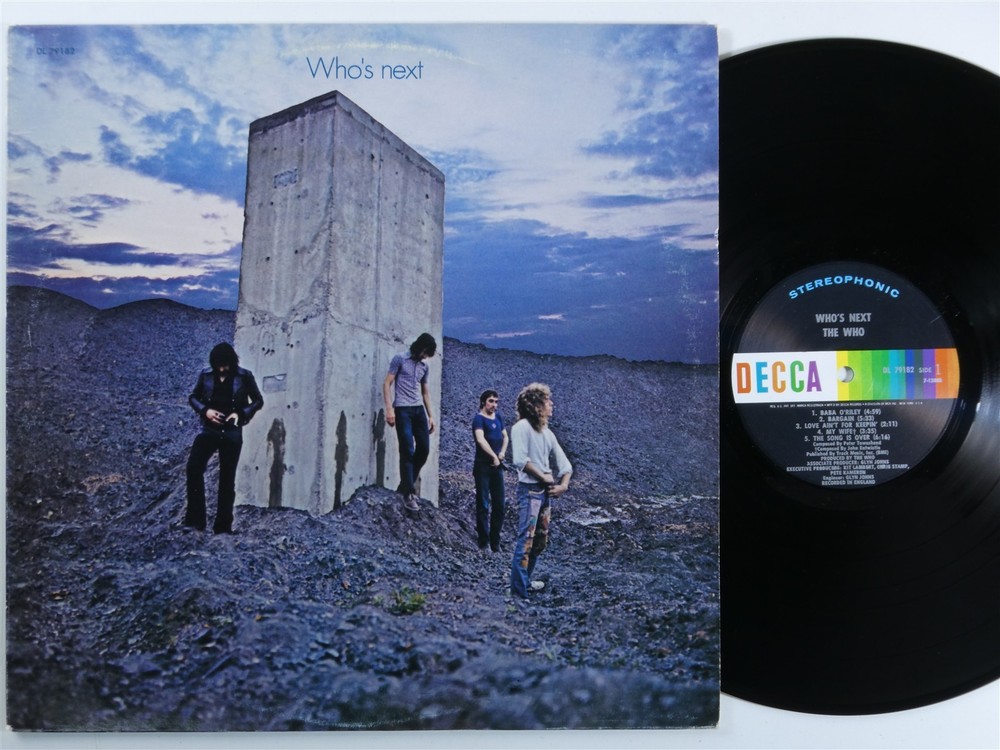 WHO Who's Next DECCA LP VG+ f