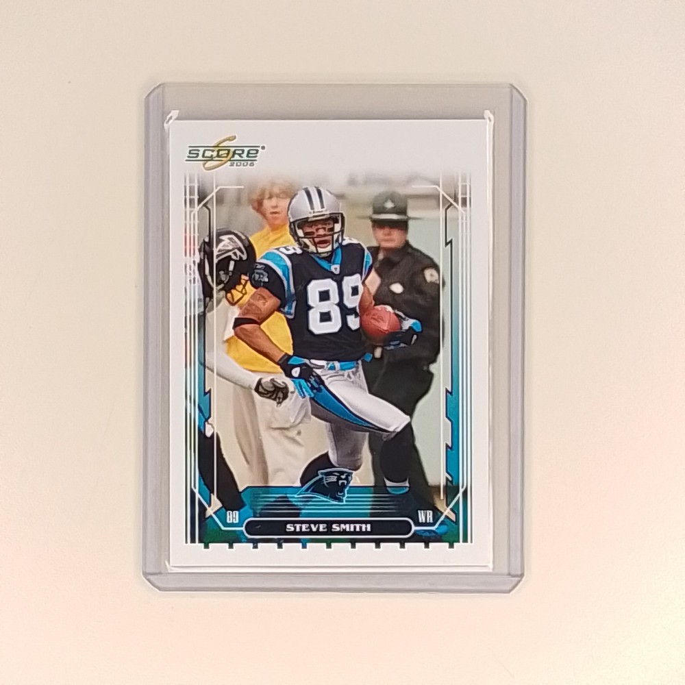 2006 Score - Steve Smith #34 Carolina Panthers NFL Football Card Base White