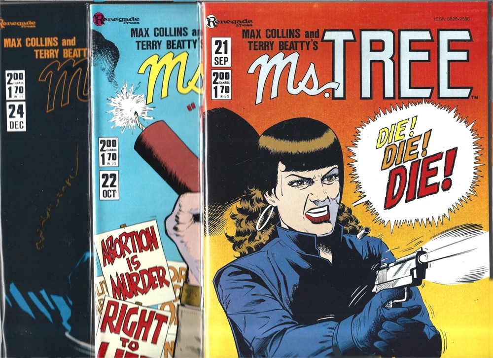 Max Collins And Terry Beatty's Ms. Tree Lot Of 3 - #21 #22 #24 (Nm-) High Grade