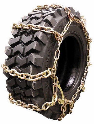 Ladder Pattern 14-17.5 10mm 4 Link Square Alloy Skid Loader Tire Chains