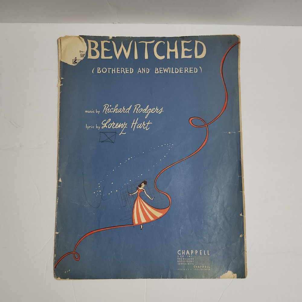 Bewitched (Bothered and Bewildered) Sheet Music by Rodgers & Hart
