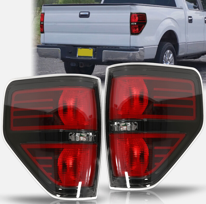 2009-2014 Ford F-150 Rear Tail Lights Brake Lamp Assembly Replacement