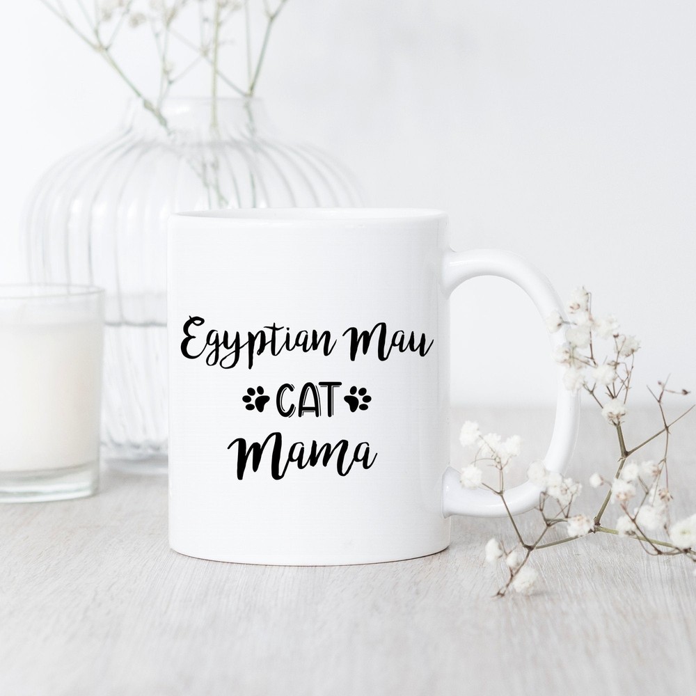 Egyptian Mau Cat Mama Mug Egyptian Mau Mug Egyptian Mau Gift Egyptian Mau Lover