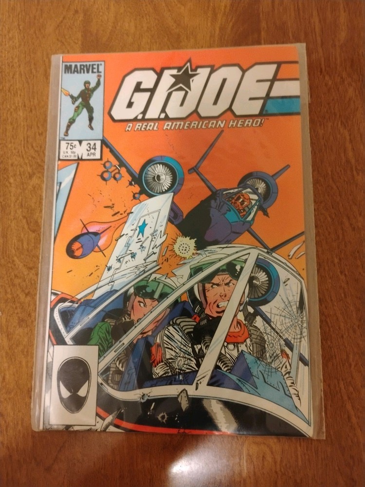 G.I. Joe, a Real American Hero #34 (Marvel Comics April 1985)