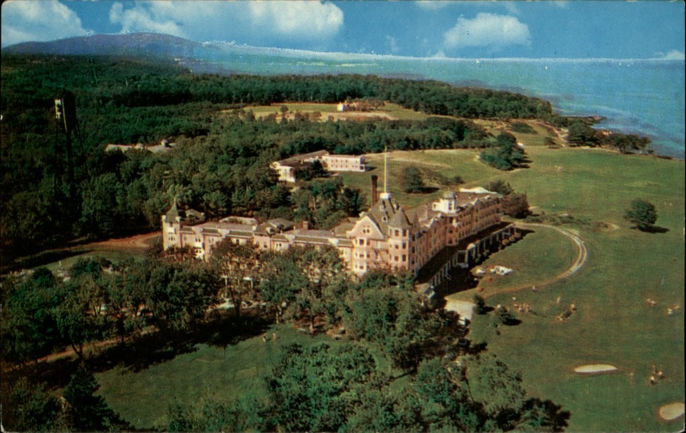 Hotel Samoset Rockland Maine vintage postcard r162