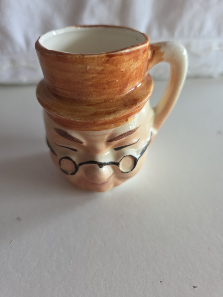 vintage mini toby mug