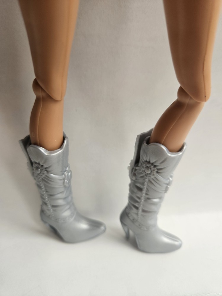 My Scene Silver Rebel Style Chelsea Boots