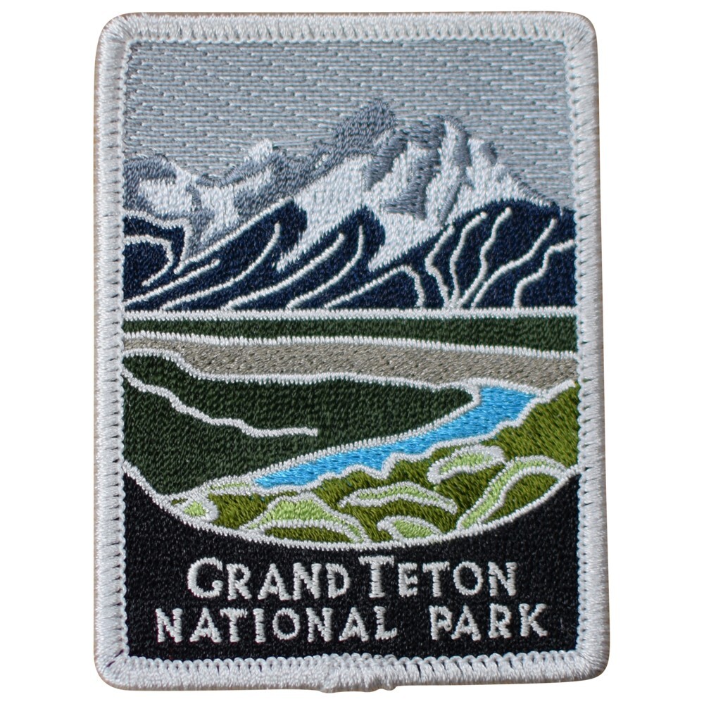 Grand Teton National Park Patch - Teton Range, Wyoming Badge 3