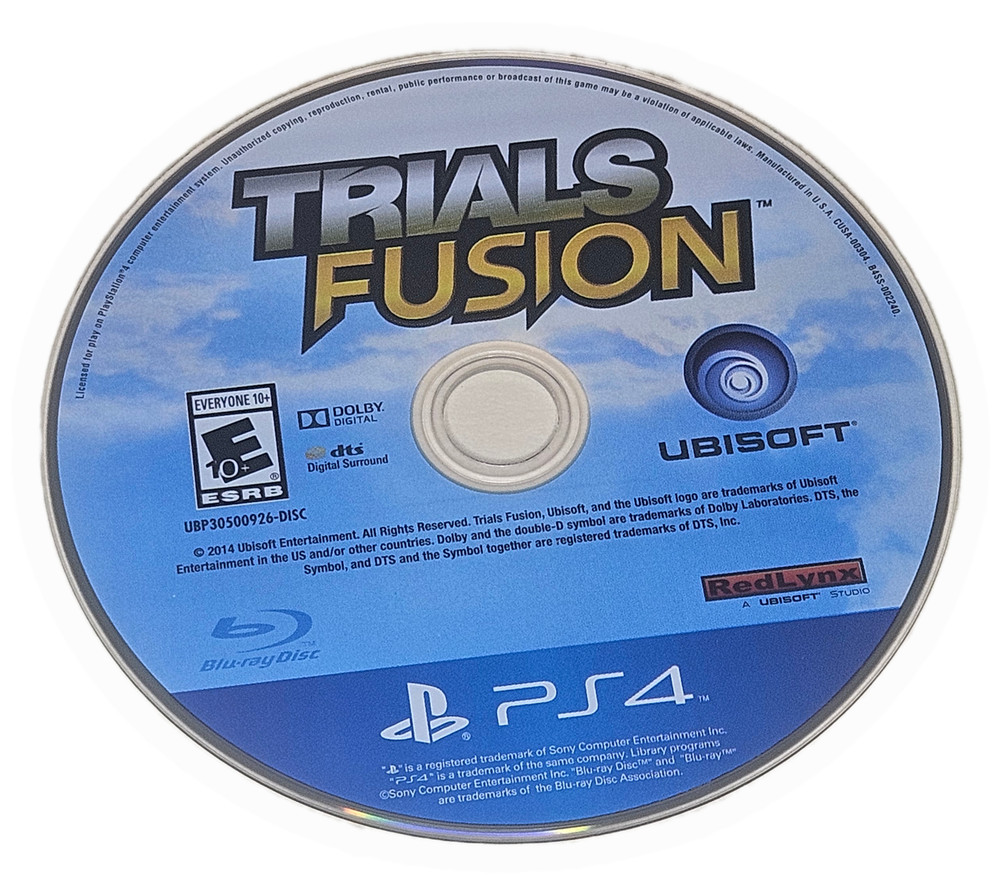 Trials Fusion (Sony PlayStation 4, 2014)