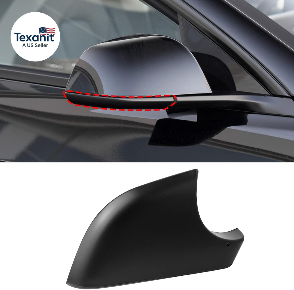 Compatible with Tesla Model 3 Mirror Bottom Cover 2017-2025, Right Passenger Sid
