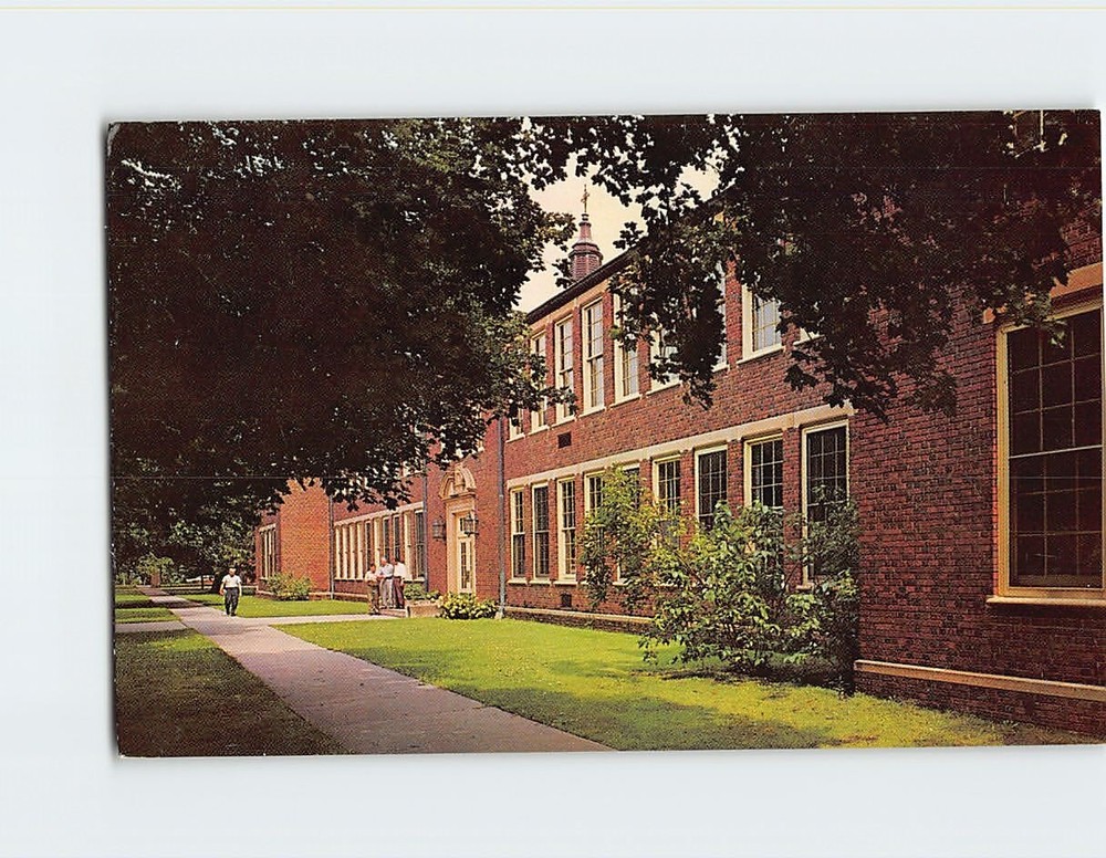 Postcard Administration Building Dr. Martin Luther College Minnesota USA